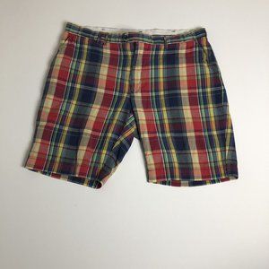 Polo‎ Ralph Lauren Shorts Men's Size 40 Golf Casual Plaid Pockets K20
